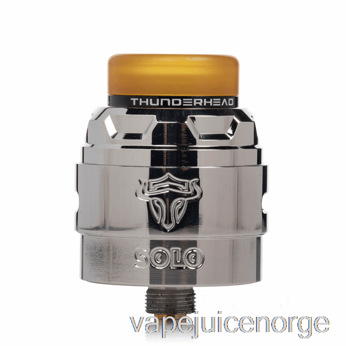 Vape Uten Nikotin Thunderhead Creations Tauren Solo V1.5 24mm Rda Polish Ss